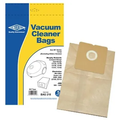 £4.99 • Buy 5 X GOBLIN Vacuum Cleaner Bags Double Walled Thick Hoover Bag ACE 461 4610 4611