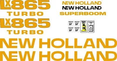 NEW HOLLAND LX865 Skid Steer  LX 865 Replacement DECAL / Sticker Kit Made In USA • $65