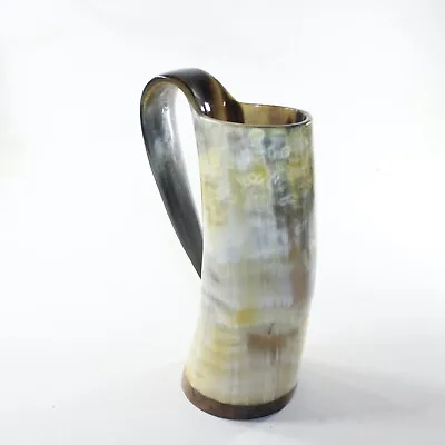 1 Horn Beer Mug  #9633 Medieval Tankard • $35