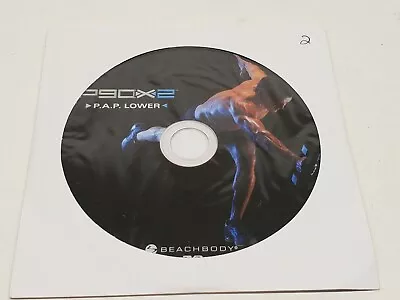 P90X2 - P.A.P. Lower - DVD Home Fitness Workout Replacement Disc Only • $6.95
