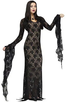 Brand New Miss Darkness Gothic Elvira Outfit Women Adult Costume • $45.07