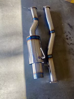 DEFECT READ INFO Custom Single Exit Exhaust For (350z/G35/G37/Q50) 350z Parts • $250