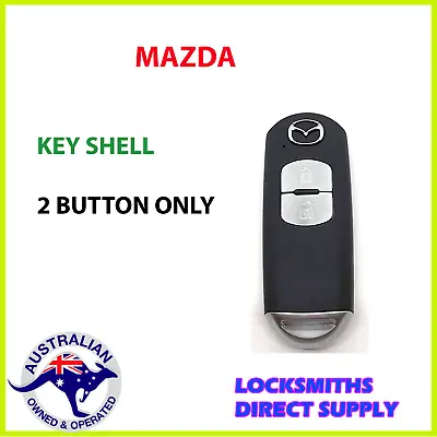 Mazda Key Shell Suits Mazda Smart Key 2 Button 2013 2014 2015 2016 2017 2018 • $27