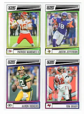 2022 Score Football Base 1st Half #1-150 - Complete Your Set ~ You Pick! • $1.98