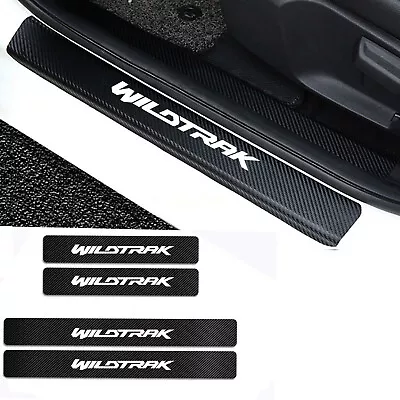 2024 For Ford Ranger Wildtrak Car Door Sill Scuff Anti Scratch Sticker Protector • $18.95