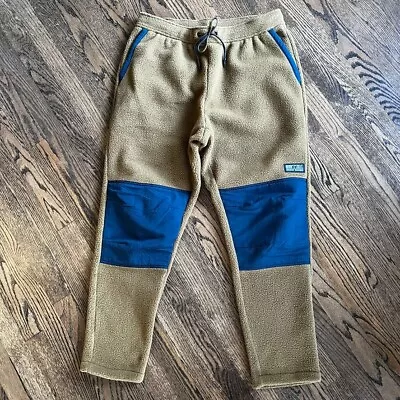 Eddie Bauer EBTEK Fleece Pants With Drawstring Waist  LARGE Tan • $50