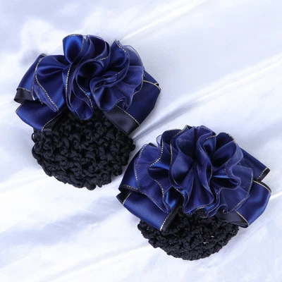 £11.23 • Buy 1940s Hair Net Bun Snood Hair Clips Bows Hair Barrette Bow Tie