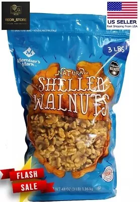 Member'S Mark Natural Shelled Walnuts (3 Lbs.) FREE SHIPPING • $12.47