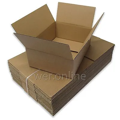 12   X 9  X 5  Single Wall Cardboard Boxes Postal Packing Mailing Small Parcel • £80.86