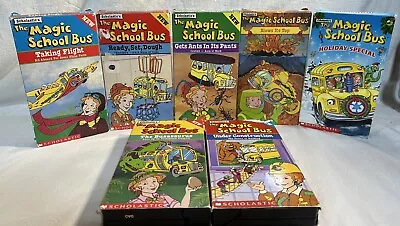 Scholastics The Magic School Bus VHS 7 Tape Video Lot • $14.99