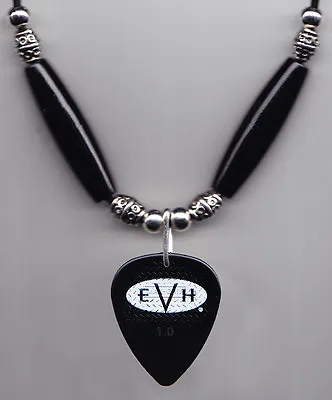 Eddie Van Halen Signature EVH Black Guitar Pick Necklace - 2015 • $19.99