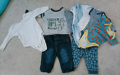 Baby Boy Clothes Bundle Outfits Aged 6-9 Months  • £6