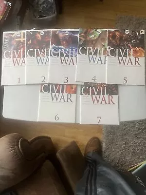 Civil War A Marvel Comics Event 1-7 Complete Set • $5