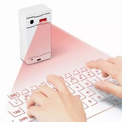 Laser Projection Virtual Keyboard Bluetooth For Smart Phone PC Tablet Laptop • $39.95