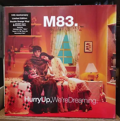 M83 - Hurry Up We're Dreaming 2lp 10th Anniversary Orange Vinyl Ltd. New Sealed • $47.09