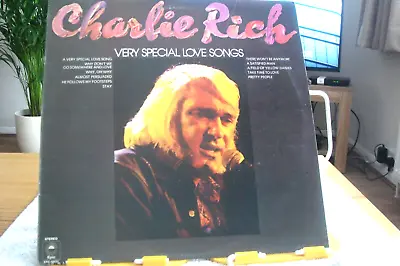 L4-CHARLIE RICH-VERY SPECIAL LOVE SONGS-UK LP-1974-NM - Charlie Rich ‎ • £1.99