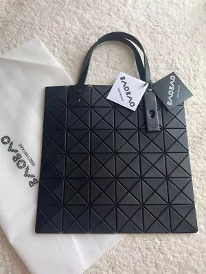 BAO BAO ISSEY MIYAKE Prism Shoulder Tote Bag PVC Black 13.39 X13.39  New Unused • $179.49