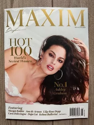 MAXIM May June 2023 HOT 100 WORLD'S SEXIEST Women ASHLEY GRAHAM Ana De Armas CAT • $10.99