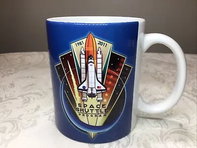 Space Shuttle Mug 1981 2011 Kennedy Space Center Coffee Tea • $20.54