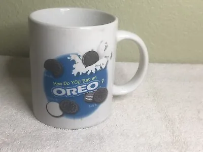 £8.85 • Buy Oreo Coffee Tea Mug Cup 12oz How Do You Eat An Oreo Dunk Lick Twist Bite Nabisco