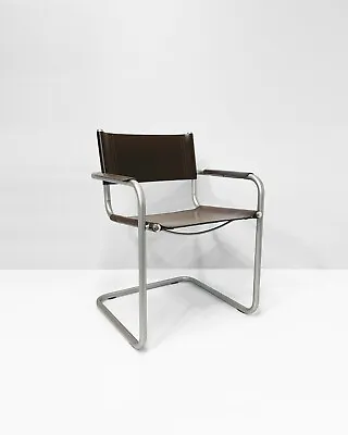 Mart Stam 1970s Brown 1-06G B34 Cantilever Chair • £650