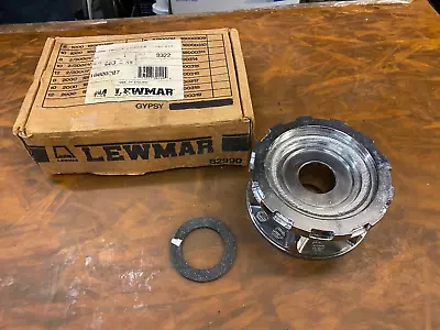 $148.95 • Buy Lewmar 2000 10mm (3/8 ) Gypsy Chrome 18000307 W/ Gasket, Dia 130mm, H 60mm