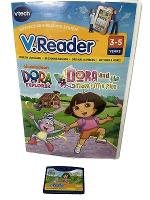 Vtech V.Reader Dora The Explorer Interactive E-Reading System Software  • $12.07