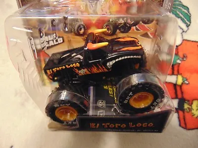 2022 SPIN MASTER SERIES 22 LEGACY BLACK EL TORO LOCO Monster Jam TRUCK W/ Poster • $7.99