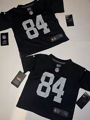 NWT Nike Toddler Oakland Vegas Raiders Brown Black Jersey Sz 3T Or 4T $50 • $16.97