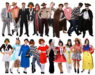 £14.99 • Buy Adults World Book Day Costume School Storybook Movie Ladies Mens Fancy Dress Lot