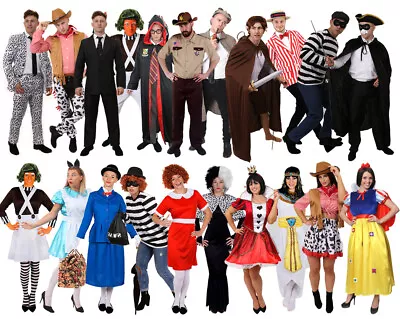 Adults World Book Day Costume School Storybook Movie Ladies Mens Fancy Dress Lot • £24.99