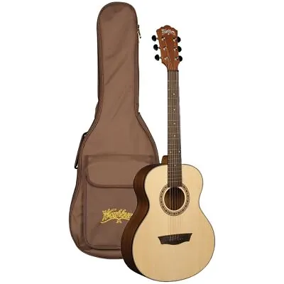 Washburn AGM5K G-Mini 5 Grand Auditorium Acoustic Travel Guitar With Gig Bag • $269