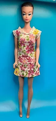 Vintage Barbie Doll Clone Hot Pink Floral Dress Wendy Babs Elite Mod • $9.99