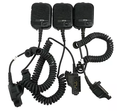 3 OTTO V2-10031 0519 Speaker Microphone  HT1000 JT1000 MT1500 PR1500 XTS1500 Dd1 • $18.75