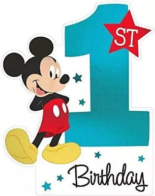 Mickey Mouse Fun To Be One Disney Kids 1st Birthday Party Novelty Invitations • $14.77