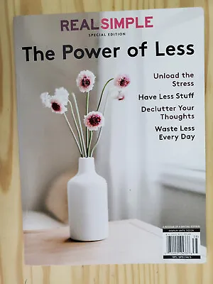 NEW Real Simple Magazine The Power Of Less A Reissue Special Edition FREE SHIP • $8.49