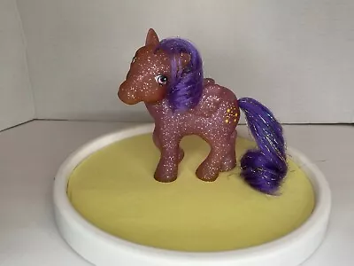 TWINKLER RARE 1988 Hasbro My Little Pony MLP G1 Glitter Tinsel Hair Sparkle • $26.99