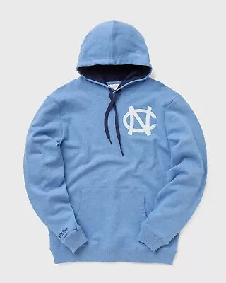 Mitchell & Ness Classic French Terry University Of North Carolina Hoodie In Blue • $84.99