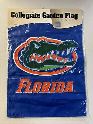 Florida Gators-Collegiate Garden Flag Double Sided 12.5  X 18  NEW. • $14.99
