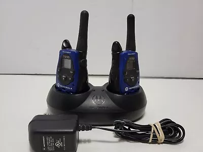 Motorola Talkabout T5720 Two-Way Radios X2 With Docking Charger Tested Working • $44.99