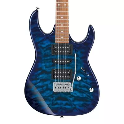 Ibanez Gio Series GRX70QA-TBB Electric Guitar Transparent Blue Burst Used • $668.71