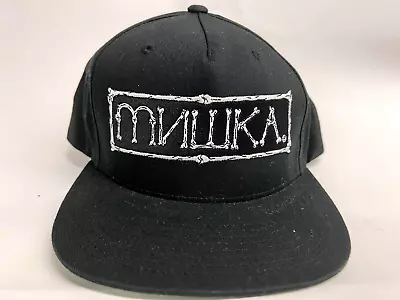 Mishka MNWKA X BONES LOGO SKATE SNAPBACK EUC *RARE* BLK Y2k Streetwear 90s • $50