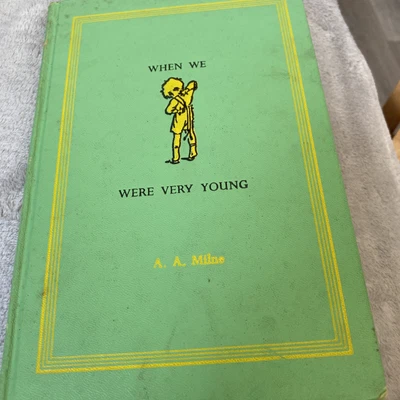 $20 • Buy Now We Are Six & When We We’re Very Young A.A. Milne Winnie The Pooh 1952 1955