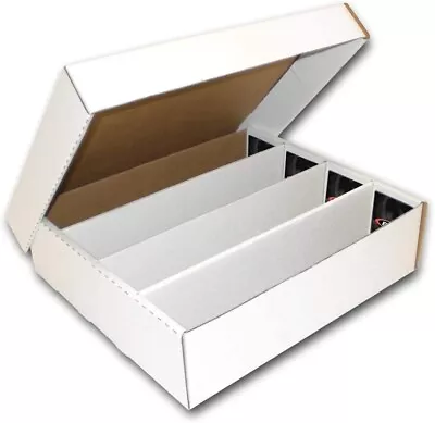 4 X Guardz 4000 Count Trading Card Storage Box! Pokemon MTG Yugioh Match Attax • £26.99