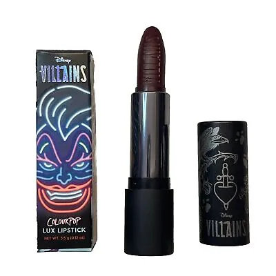Disney Villains ColourPop Lux Lipstick URSULA Plum Matte Limited Edition (C) • $25.99