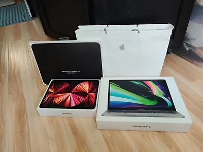 Apple MacBook Pro 13 +iPad Pro 11 EMPTY BOX ONLY • $20