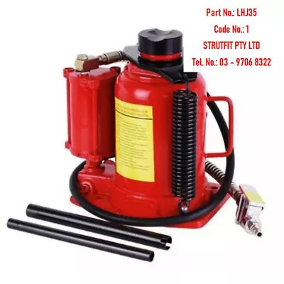 JACK – 35T Air Hyd. Floor House Or Truck Bottle Jack Part No.: LHJ35 Code No. 1 • $220