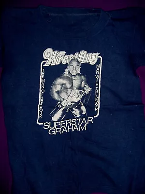 Vintage The Power Superstar Billy Graham Shirt Classic Black S-5XL CC3919 • $22.79