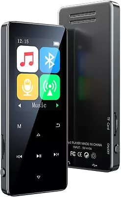 MP3 Player Bluetooth 80GB Music Speakers Lossless Quality Voice Recorder • $53.99