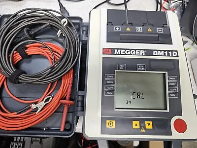 Megger BM11D 5kV Insulation Resistance Tester • $449